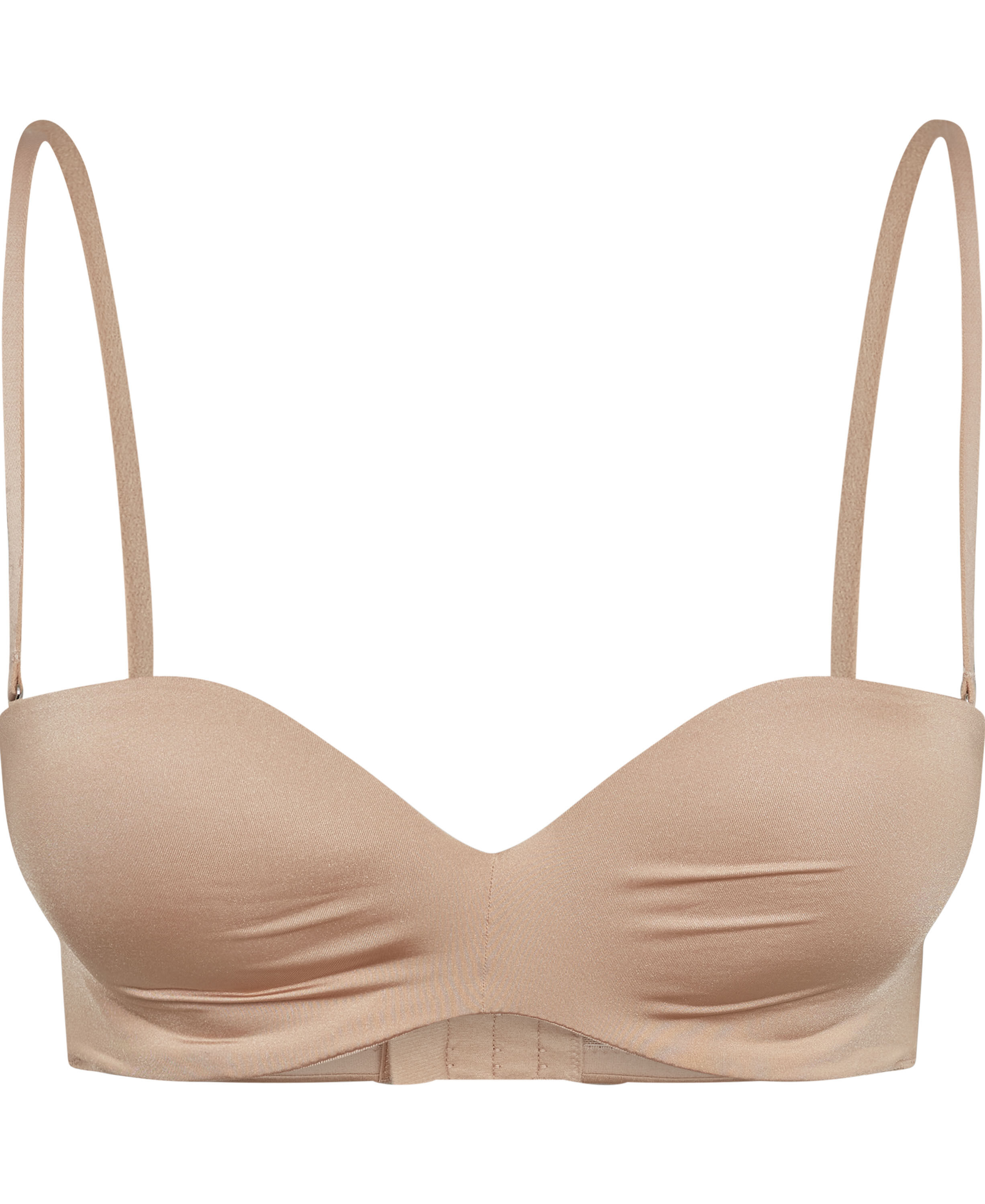 Soft, versatile strapless bra with