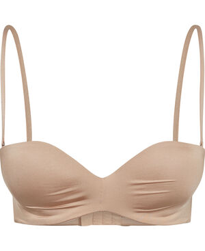 Soft, versatile strapless bra with