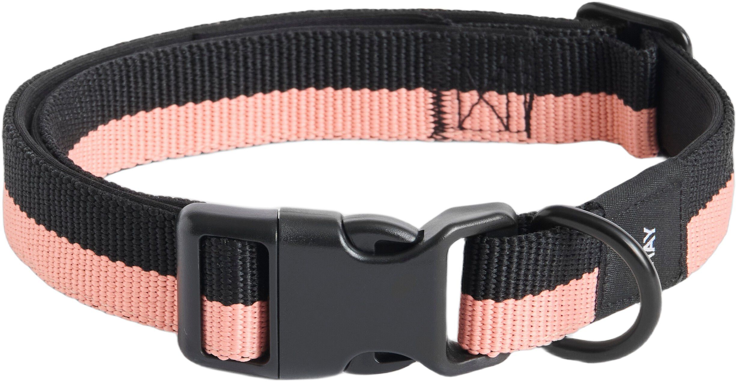 HAY Dogs Collar Flat-M/L-Pink, blac