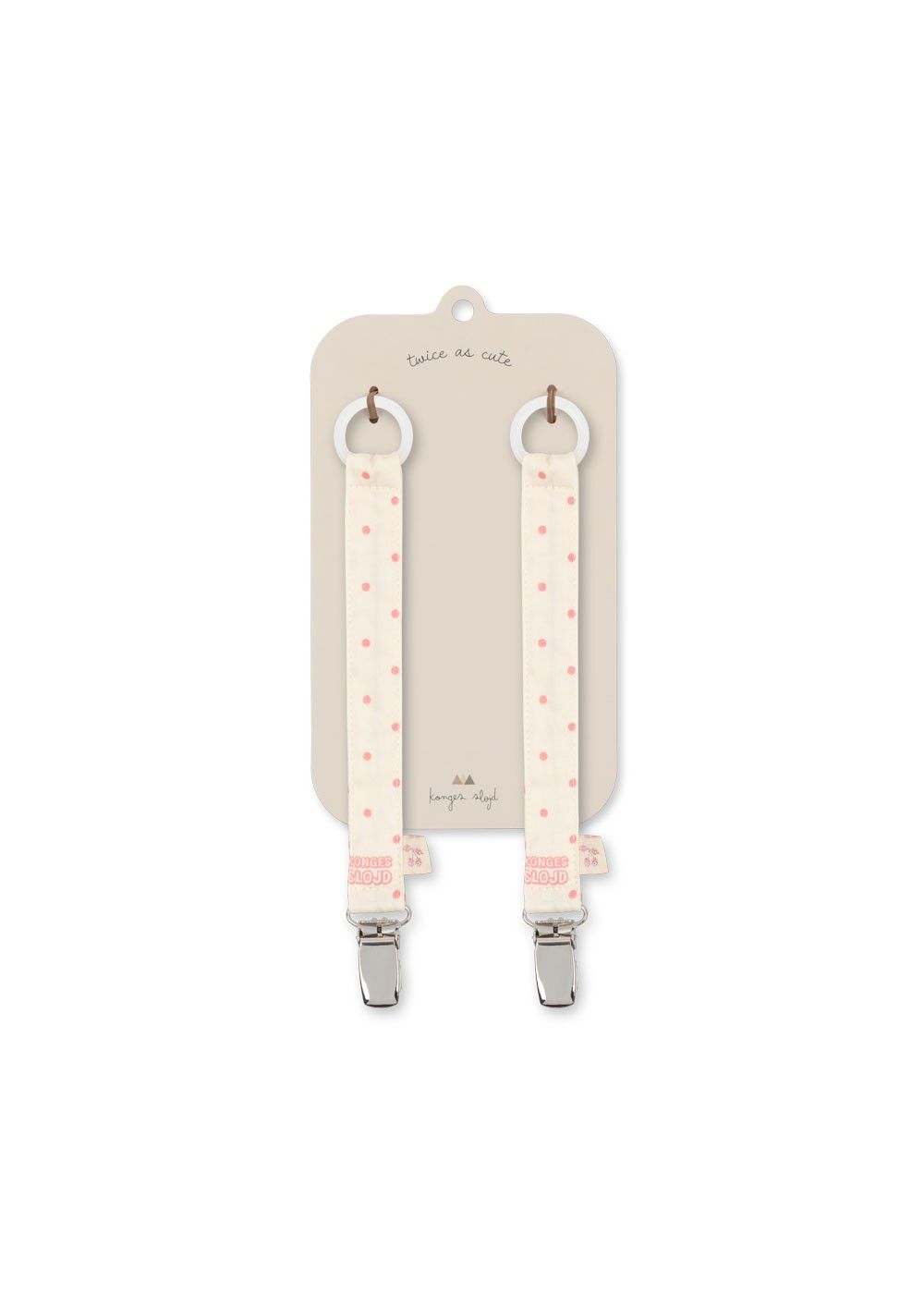 2 PACK PACIFIER STRAP