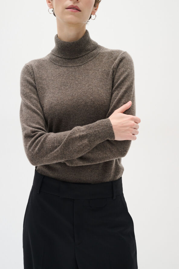 LukkaIW Rollneck Pullover - 100% Cashmere