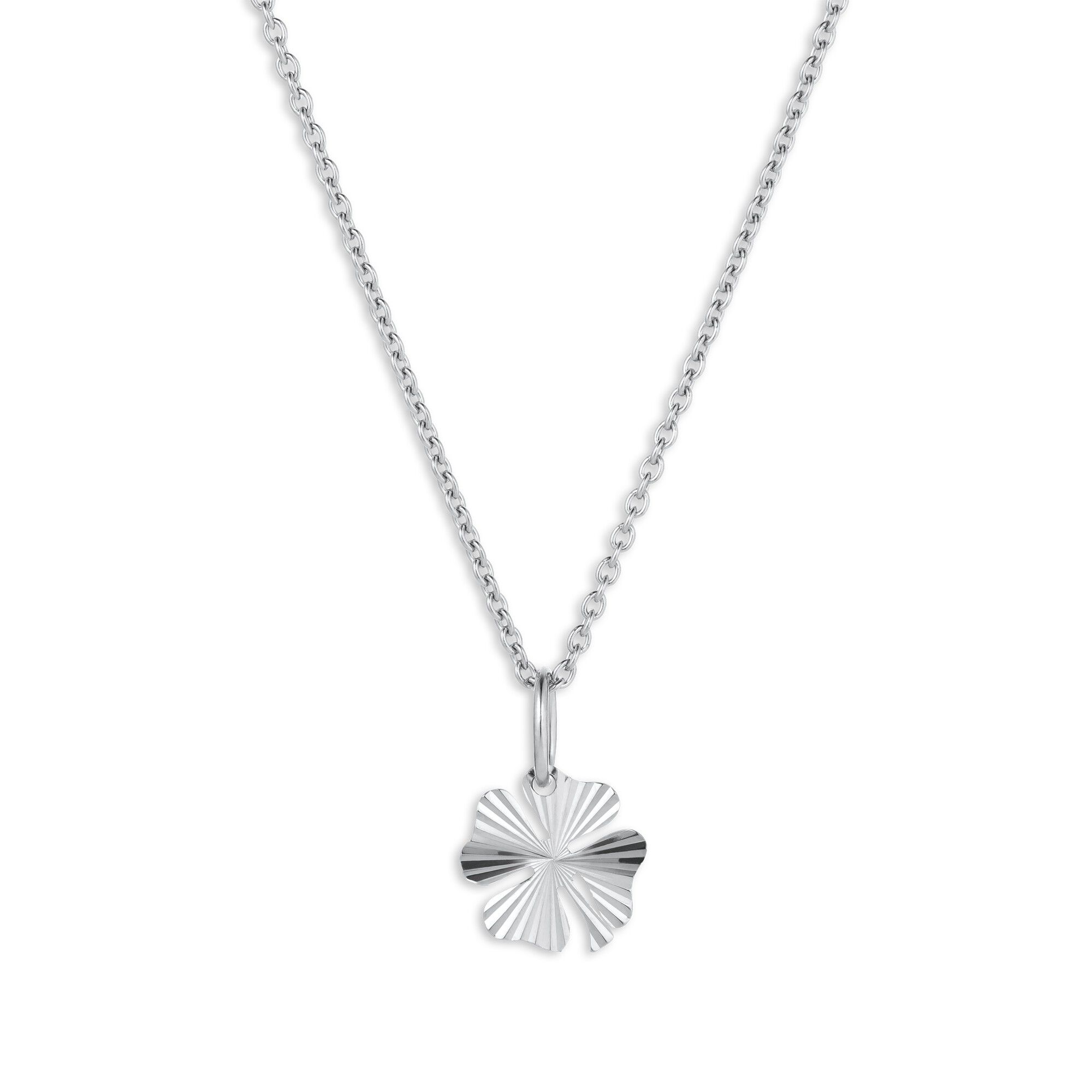 Reflection Clover Pendant