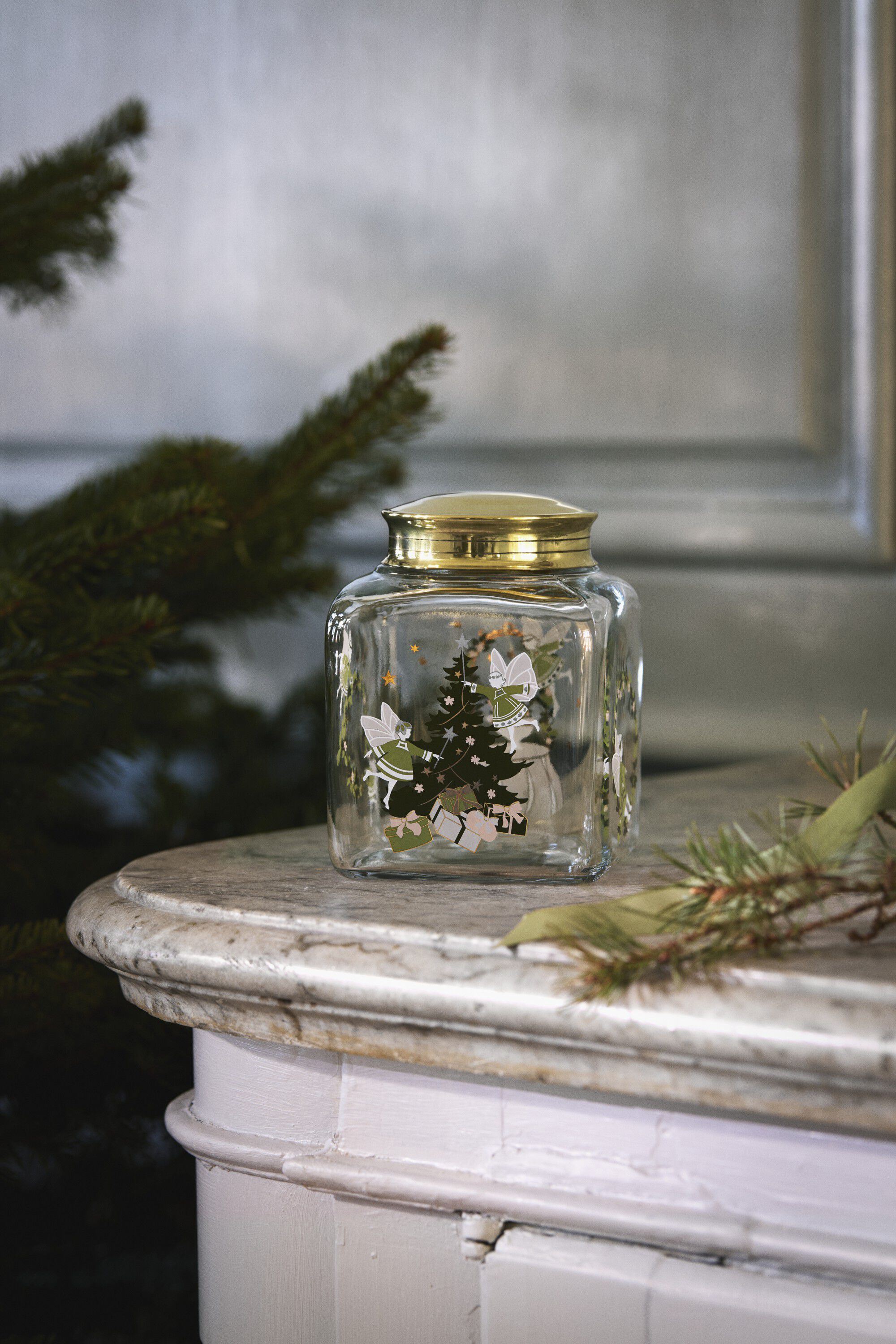 Holmegaard Christmas Julekageglas 2026 H16 multi