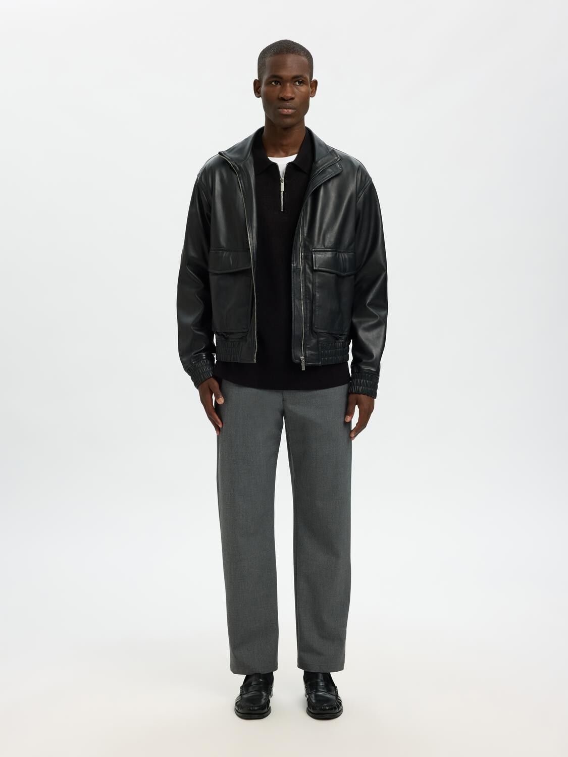 Slhteller Fn Half Zip Polo Noos