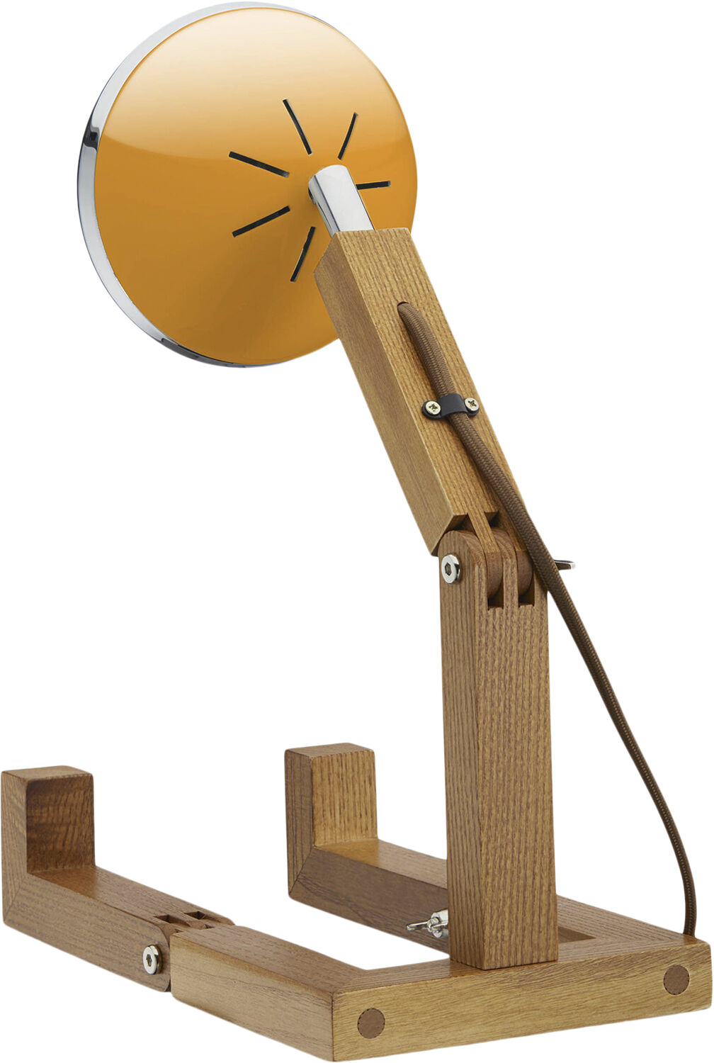 MR. WATTSON Original Table Lamp, 12V, G4 LED, Ash - McLaren Orange