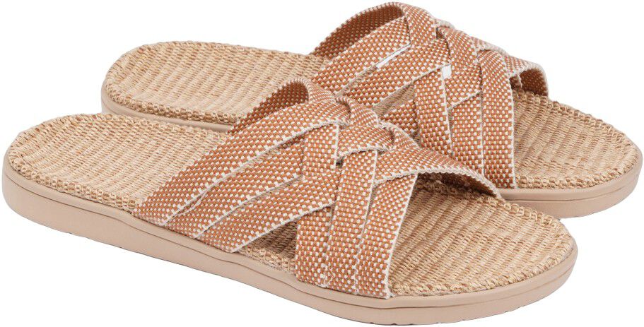 Matara - Triple cross sandal w/ jute sole