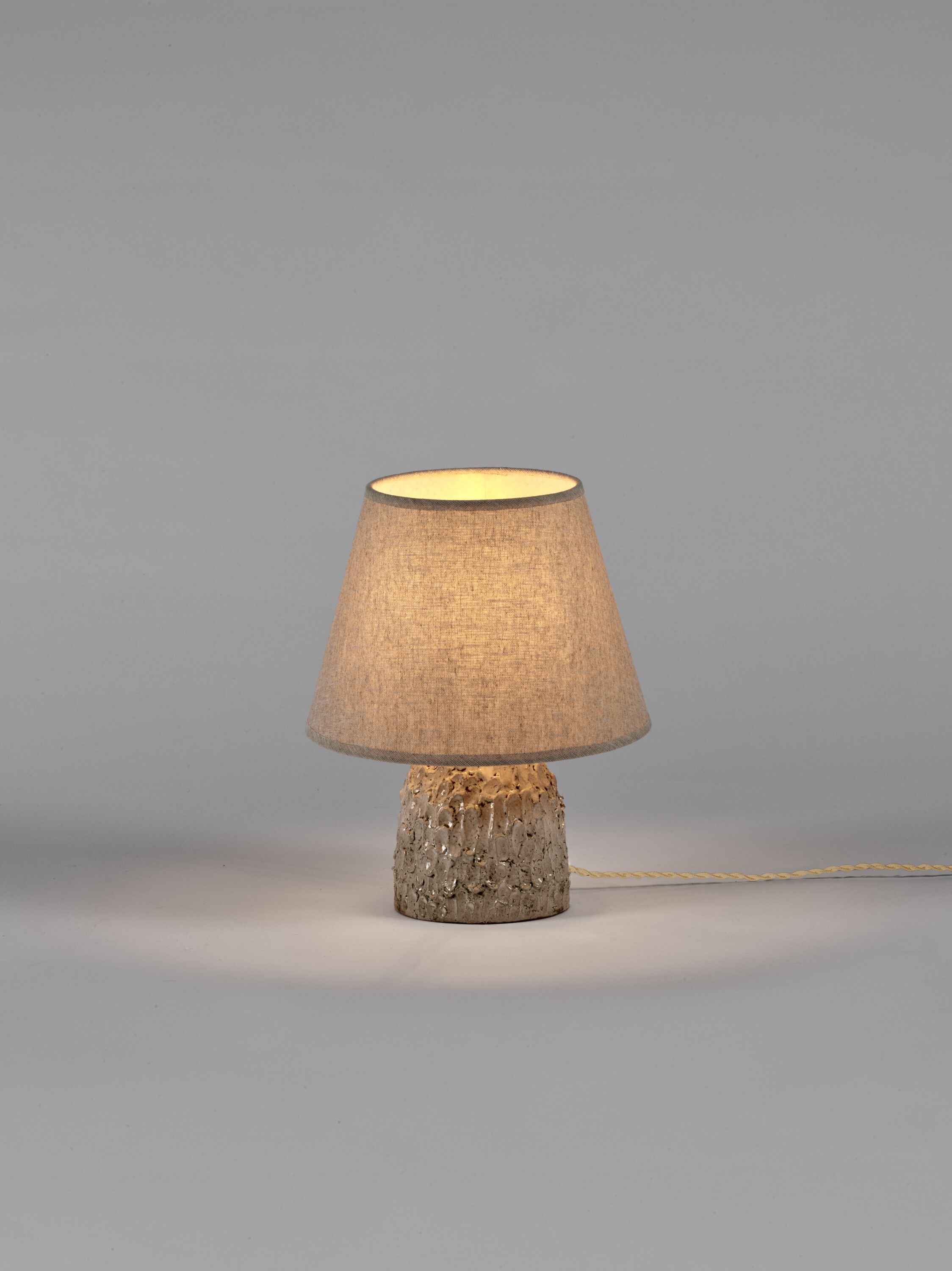 TABLE LAMP S WHITE TRONCO