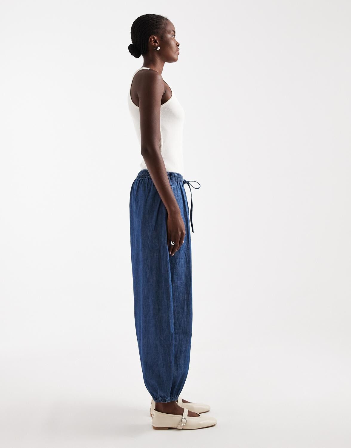 Tsevelyn Denim Ballon Jeans Mb