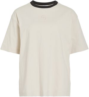 ROUNAOMI 2/4 O-NECK OVERSIZED TEE