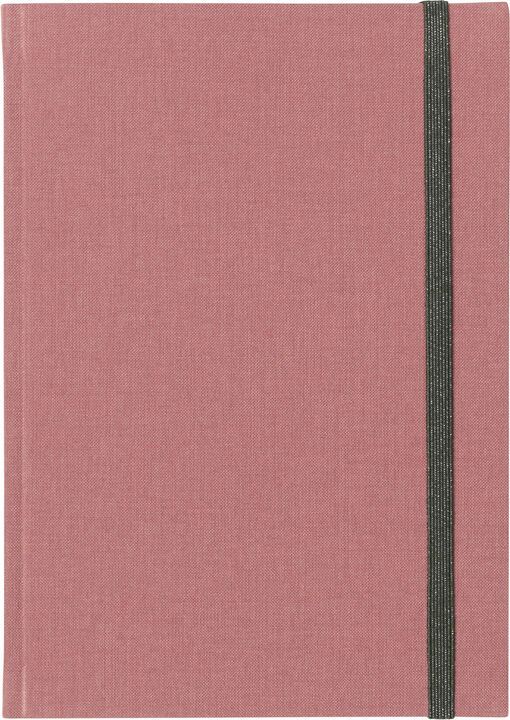 BEA, Notebook med elastik bånd Rose