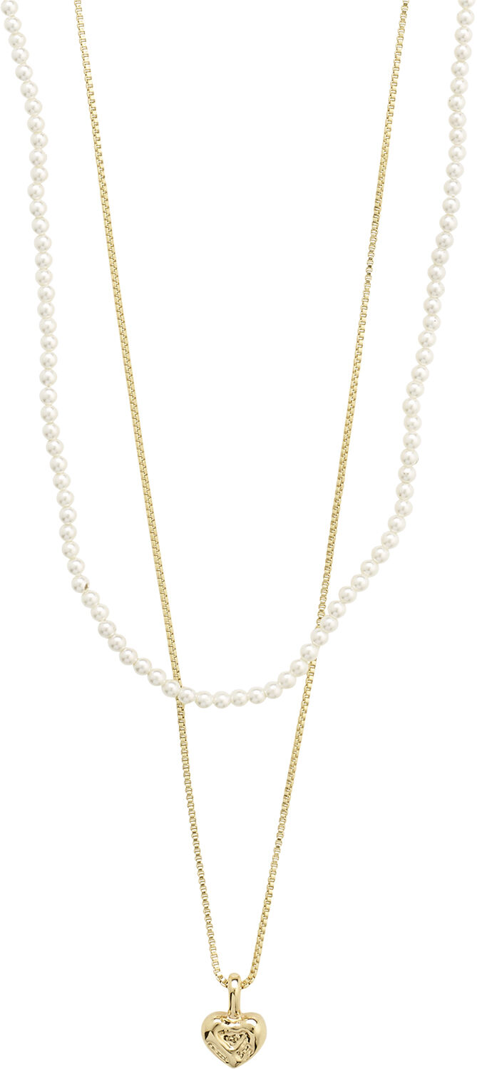 ARLET necklace 2-in-1 set, gold-plated