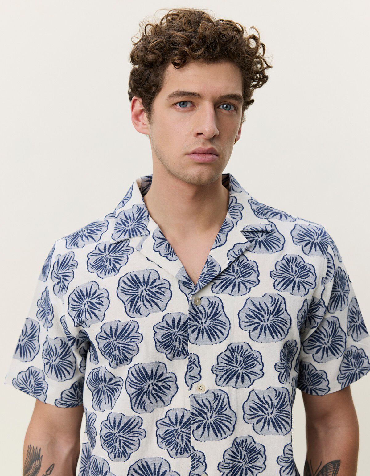 Dahlia Jacquard SS Shirt