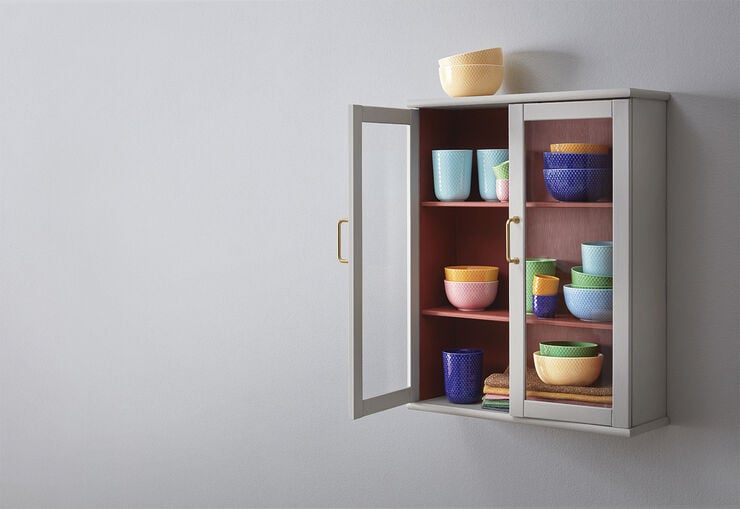 Rhombe Color Æggebærger Ø5 cm rosa