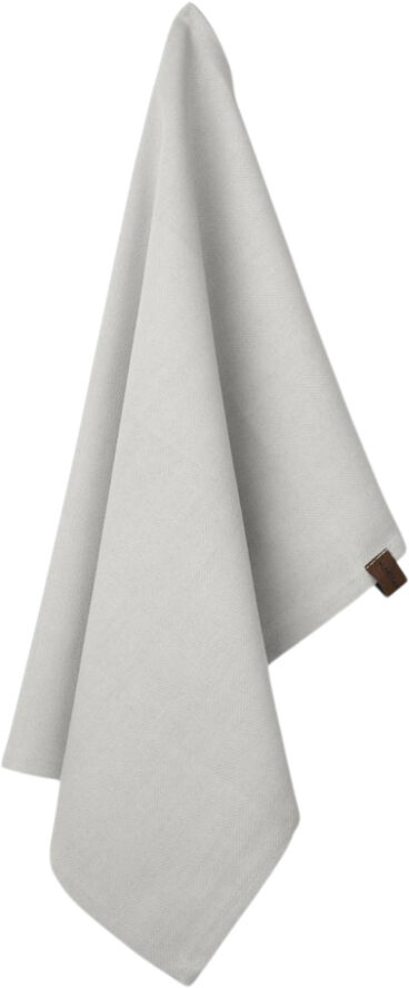 Organic tea towel 2 pack Stone