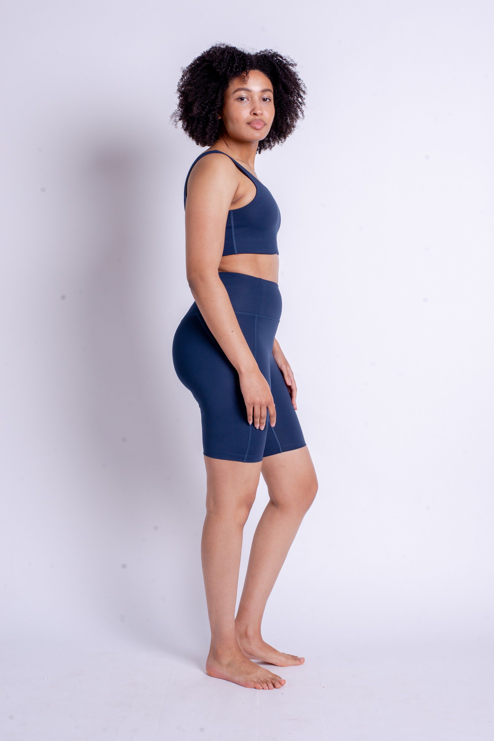 Compressive High-Rise Bike Shorts