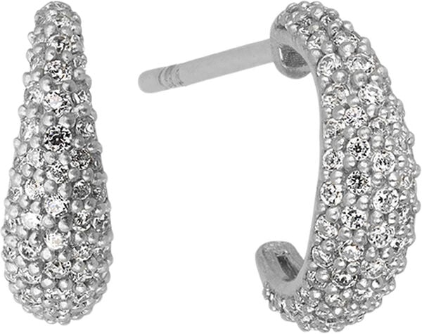 Ocean Flow Hoop Sparkle Small