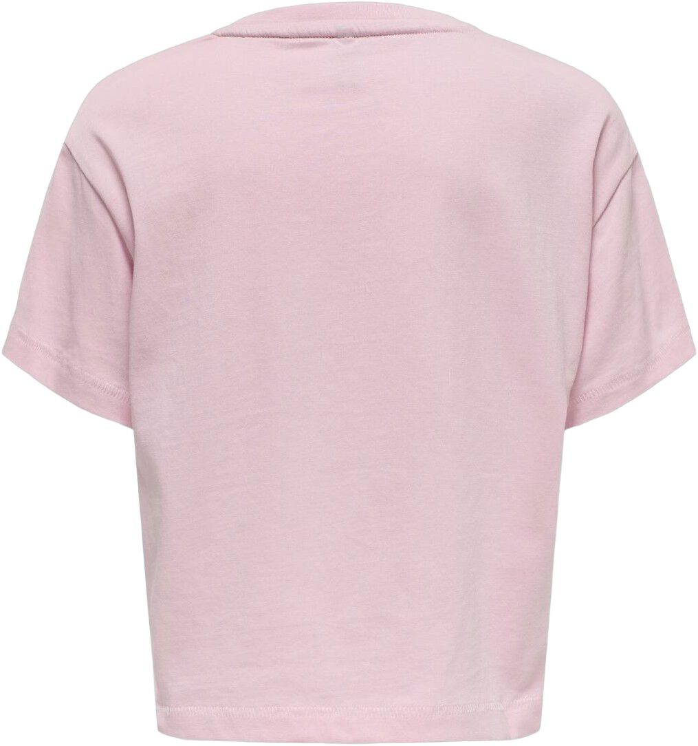 Kmgcream Life Ss Loose Printed Tee Jrs