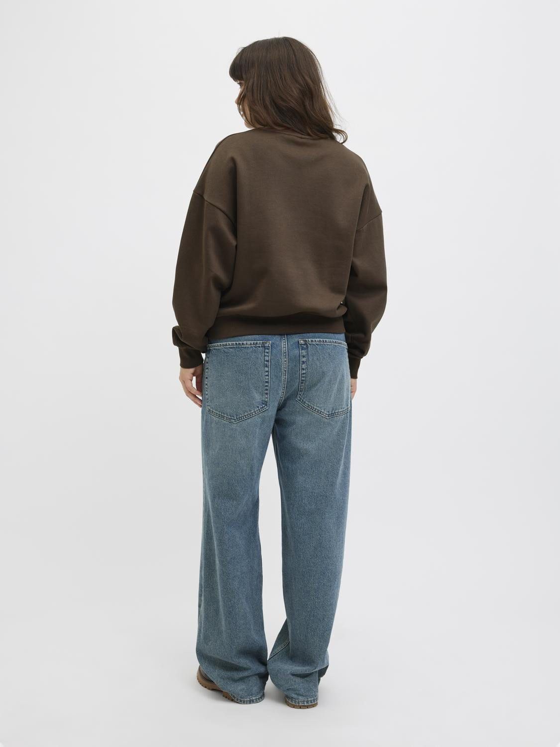 JXMERLE RLX SHORT LS CREW SWT LN