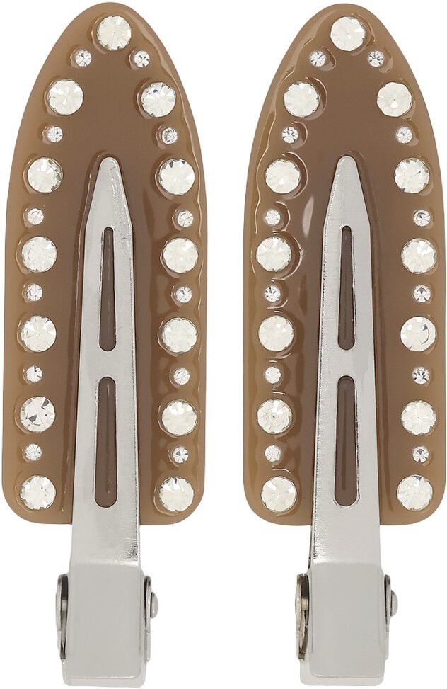 No Crease Crystal Clips // 2 pcs
