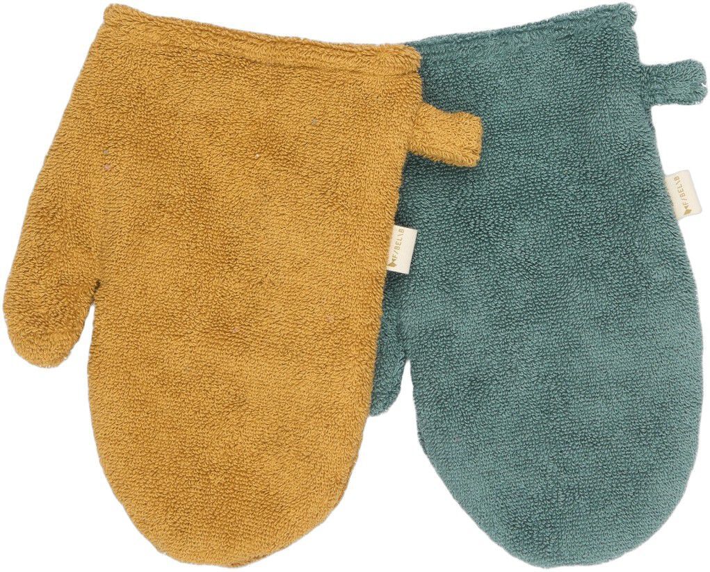 Bath Mitts - 2 pack - Bear and Bunny