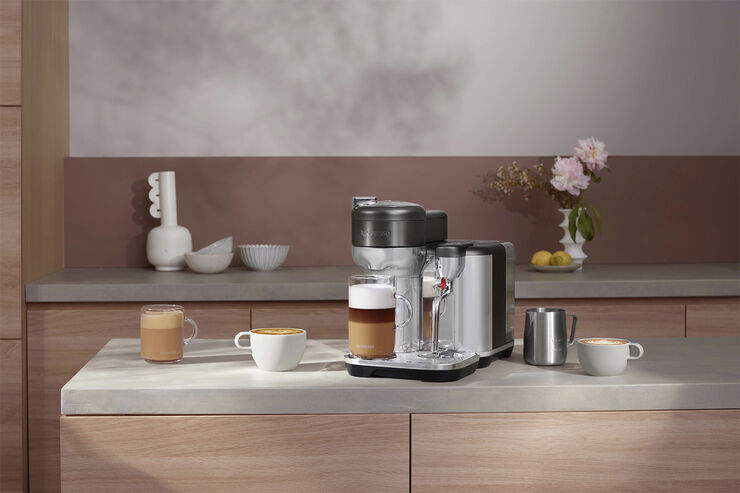 The Vertuo Creatista Black Stainless Steel