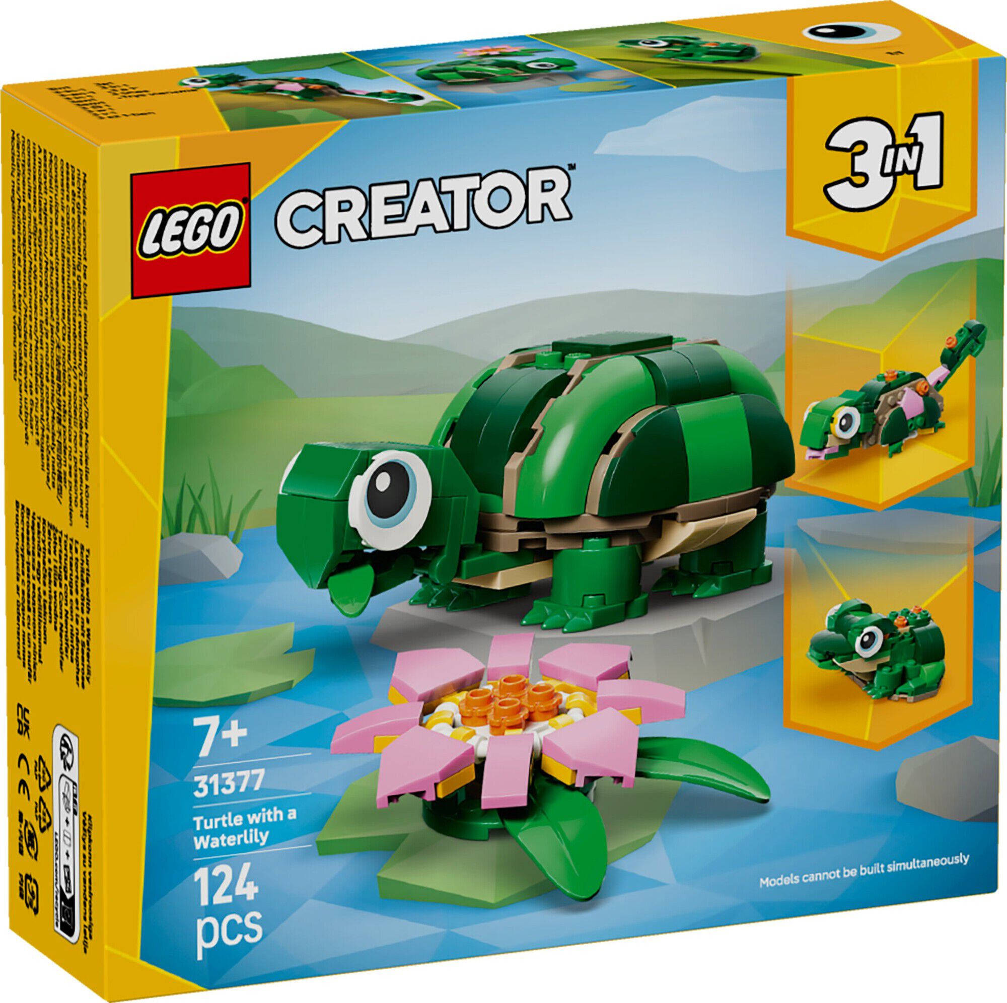 Skildpadde med &aring;kandeblomst 31377