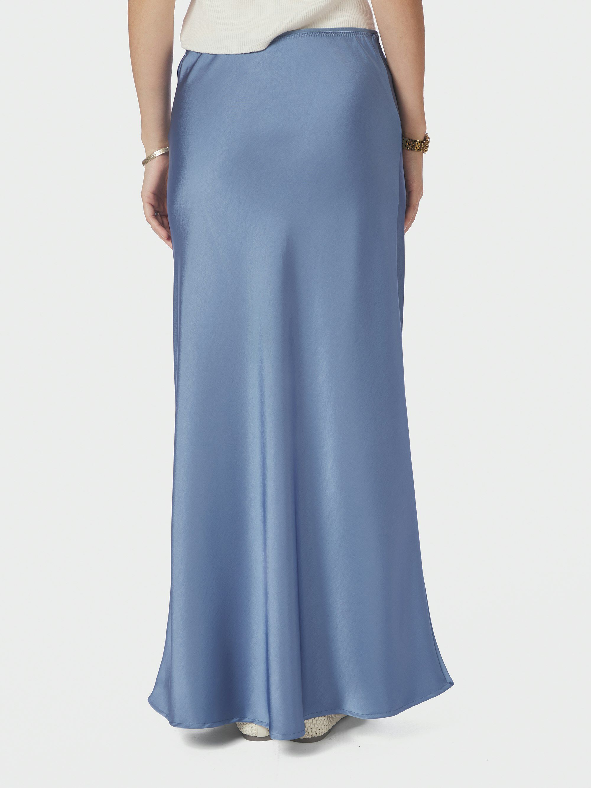 Vicky Heavy Sateen Skirt