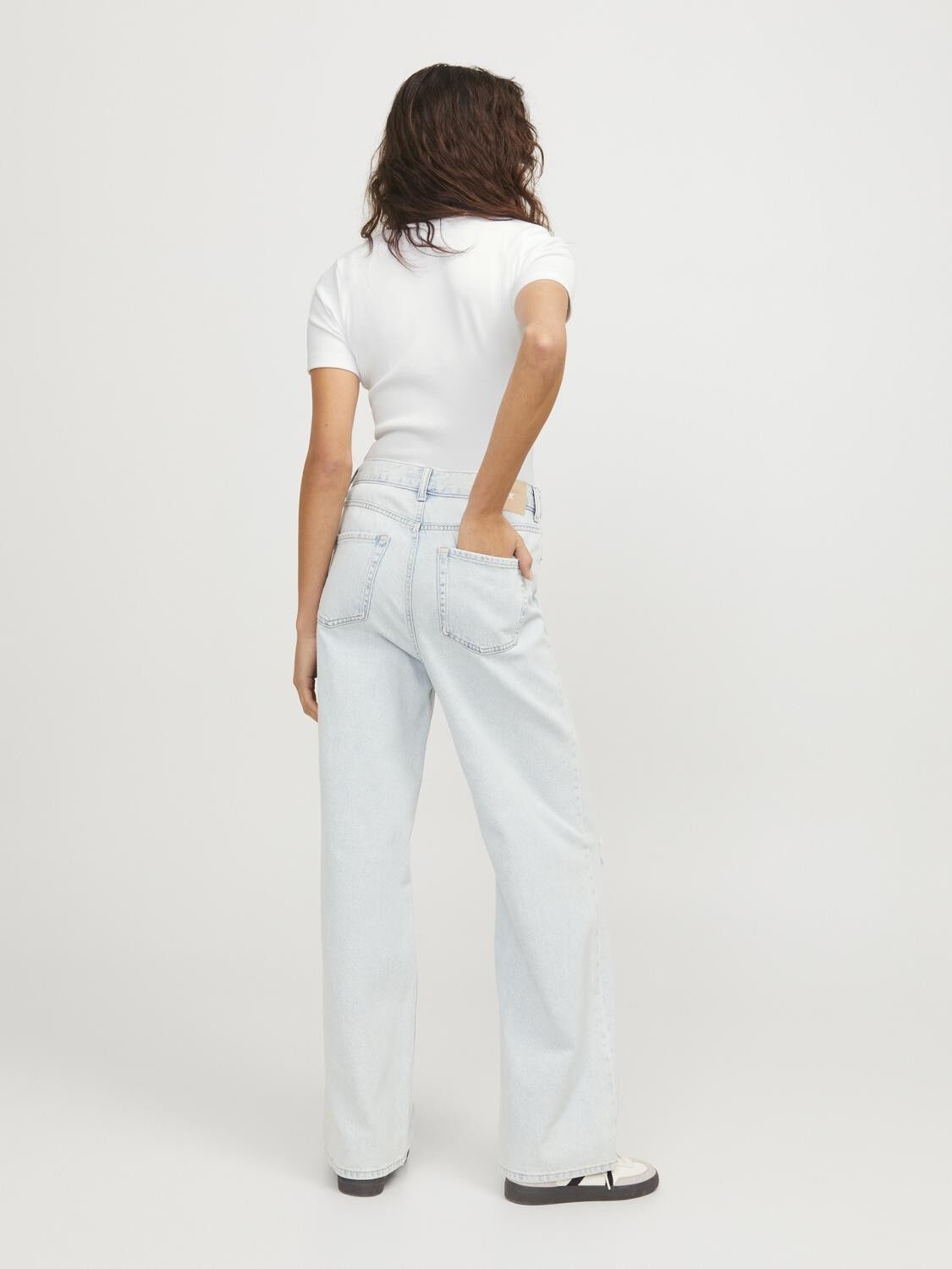 Jxfrankie Str Ss Rib Tee Jrs Noos