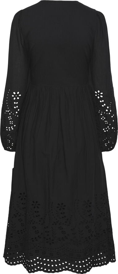 YASLUMA LS LONG WRAP DRESS S. NOOS