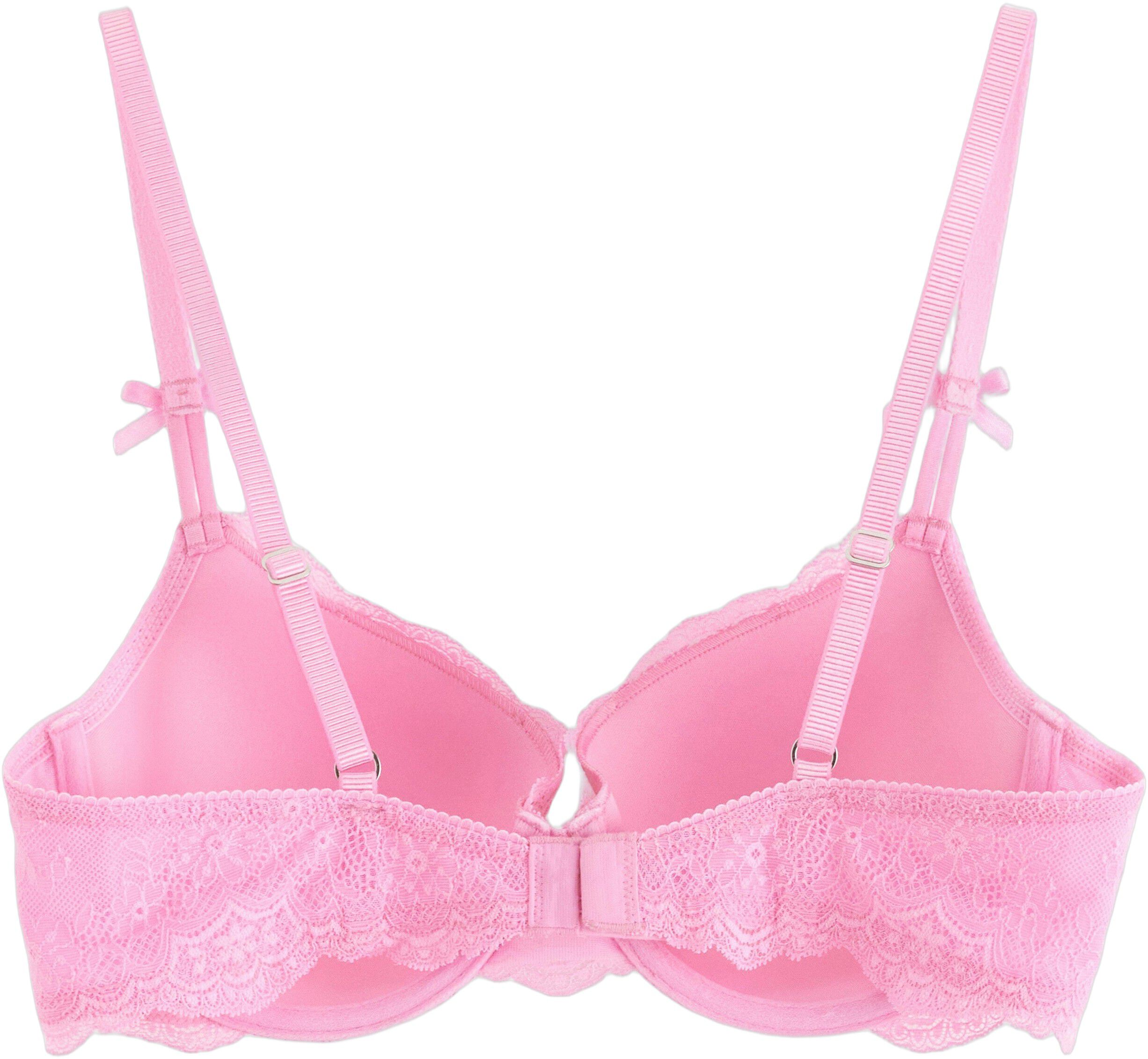 Lilja t-skjorte-BH med blonder