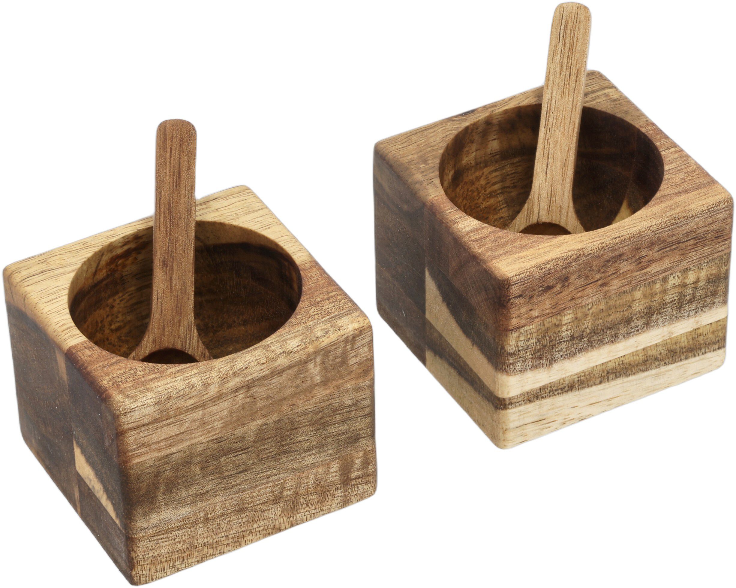 Minisk&aring;lsett 6 x 6 x 5 cm 2 stk. Akasietre