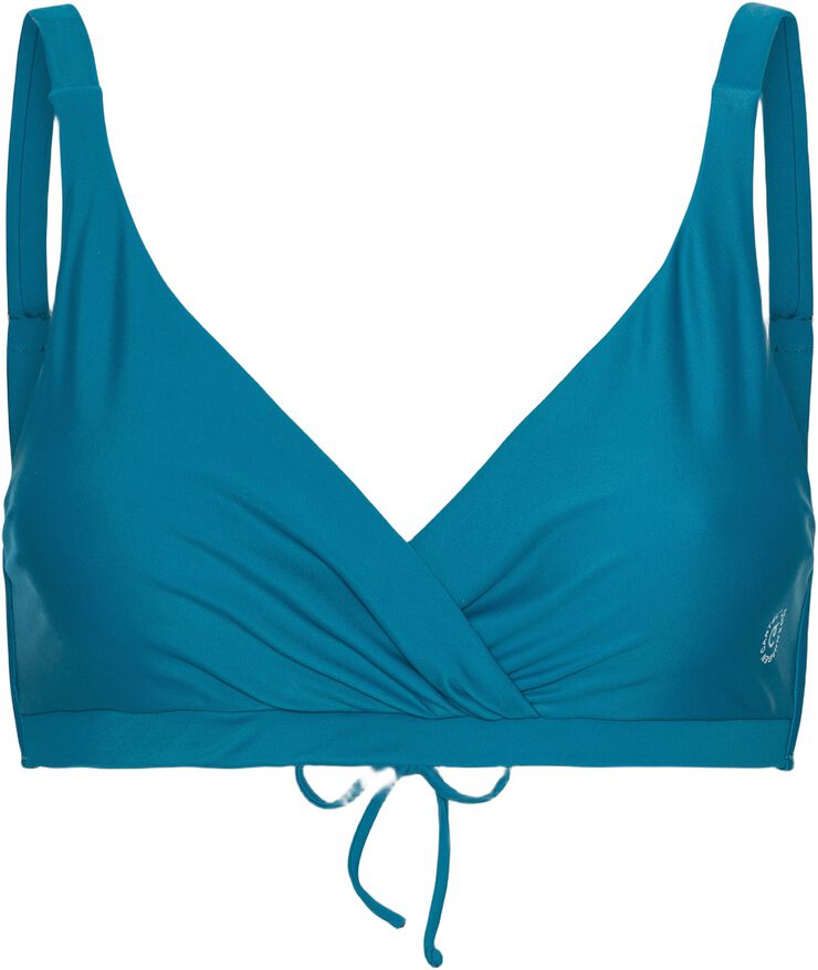 Istana draperet bikini top - Teal