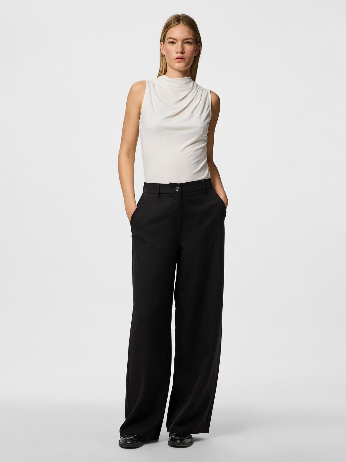 PCKAMIL HW WIDE PANT NOOS BC