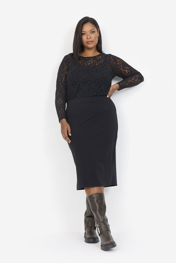 Curvy WA-GRAHAM 2 Nederdel Sort