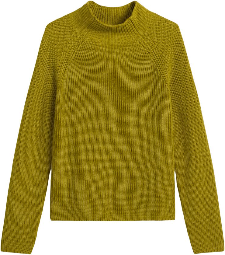 Pullover, longsleeve, stand-up coll