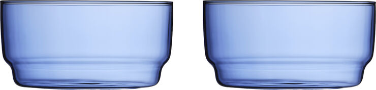 Skål Torino 12 cm 2 stk. Blå