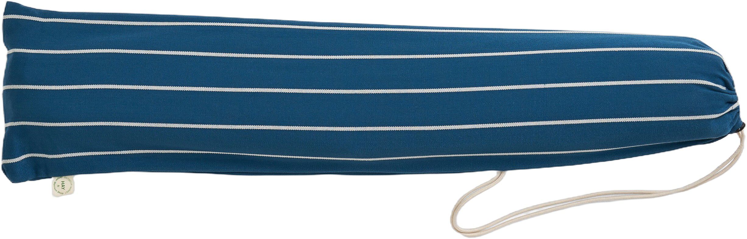 Outdoor Market Hammock - Blue with beige stripe -