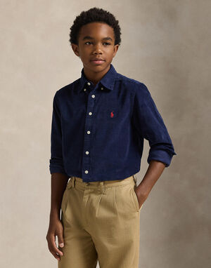 Cotton Corduroy Shirt Kids