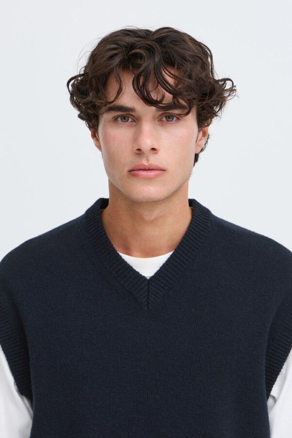 CFTOMAS LAMBSWOOL KNIT VEST