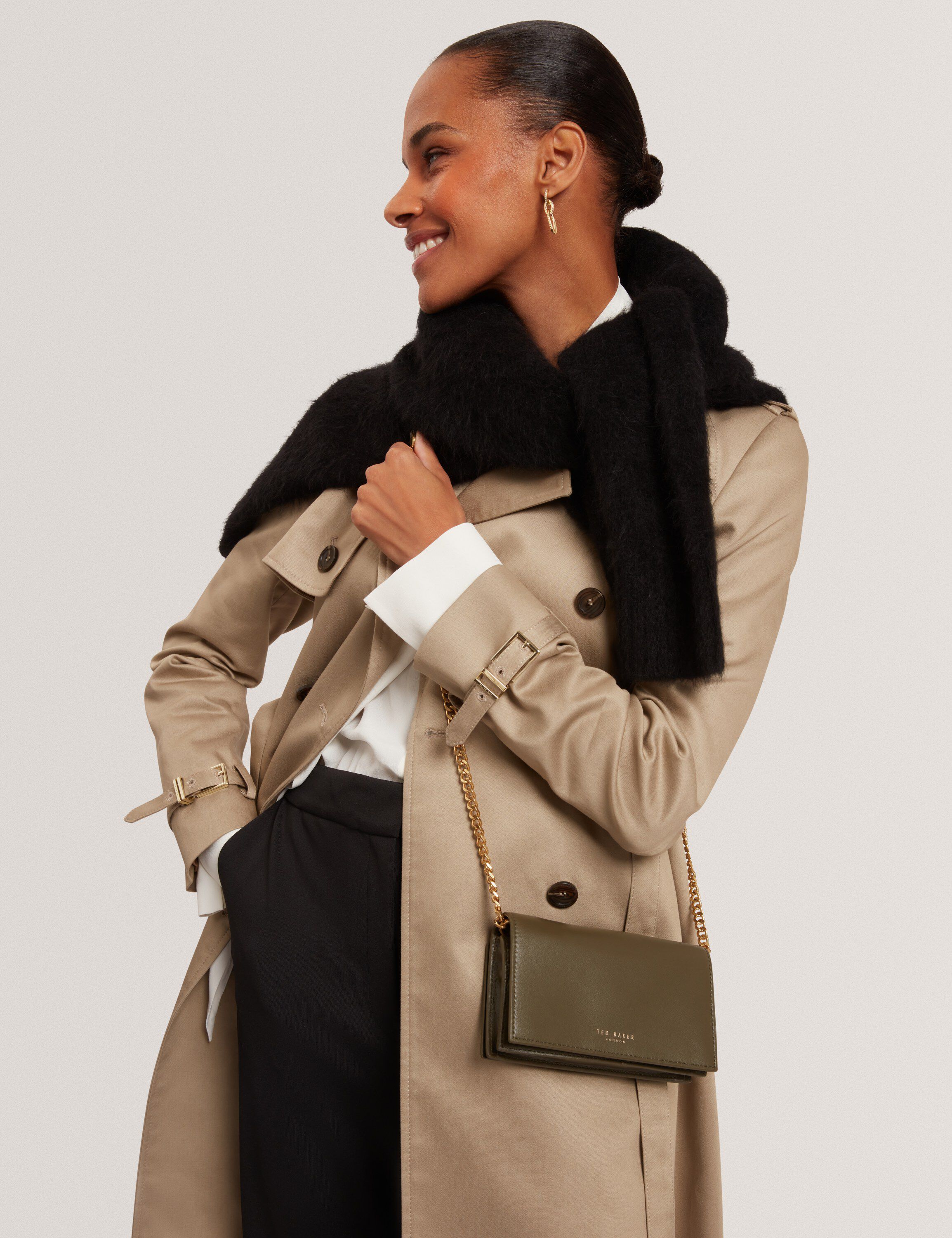 MAHIRAA Crossbody Flapover Bag