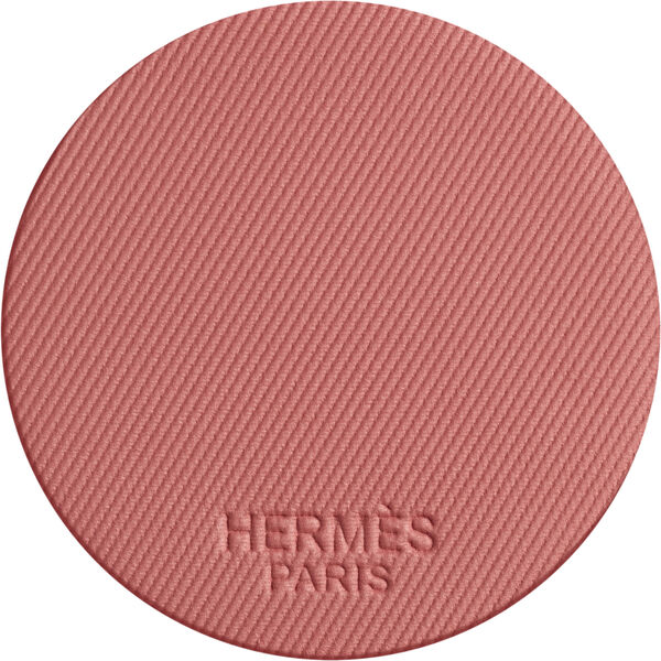 Rose Hermès, silky blush powder refill, Rose Feu