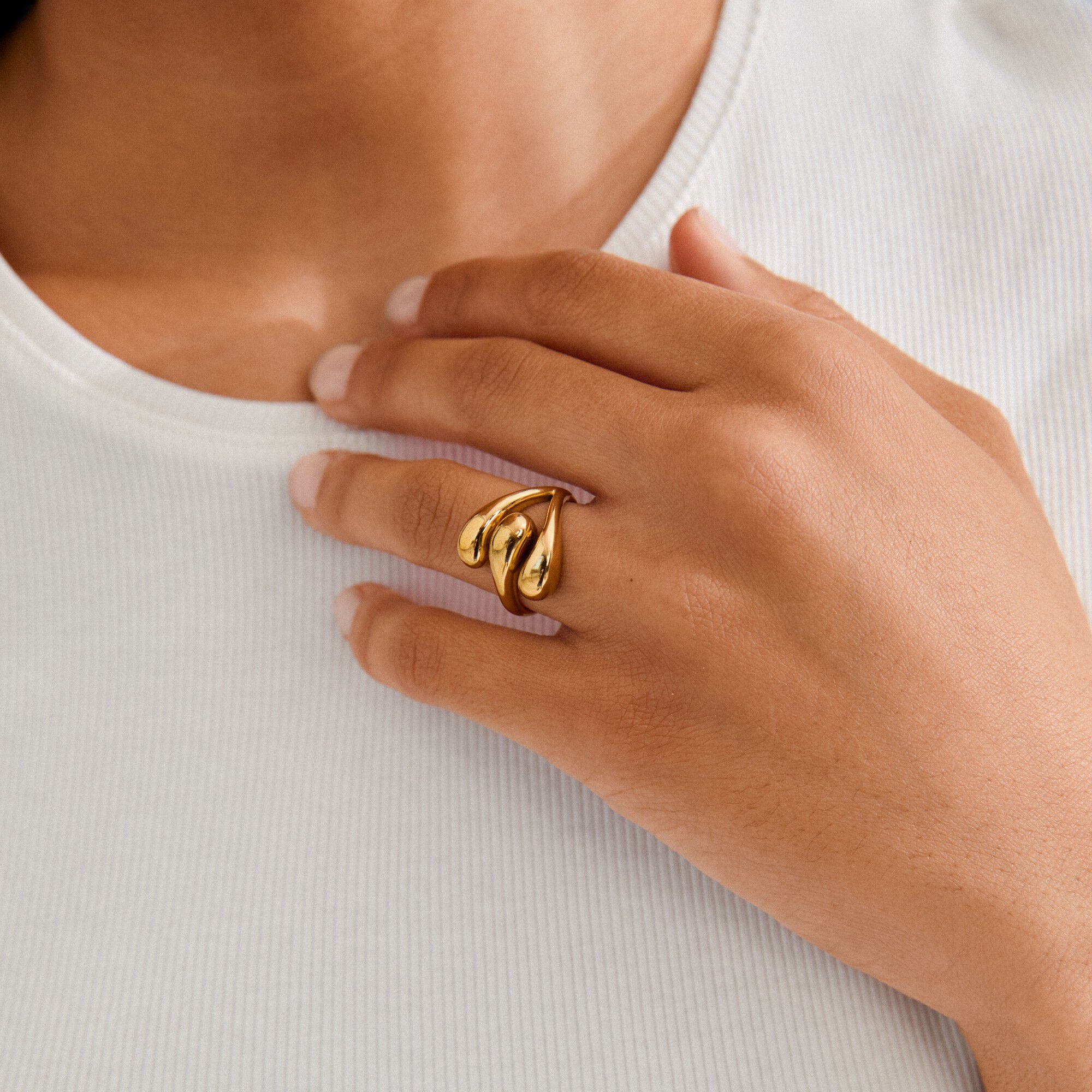 JENNINGS ring gold-plated
