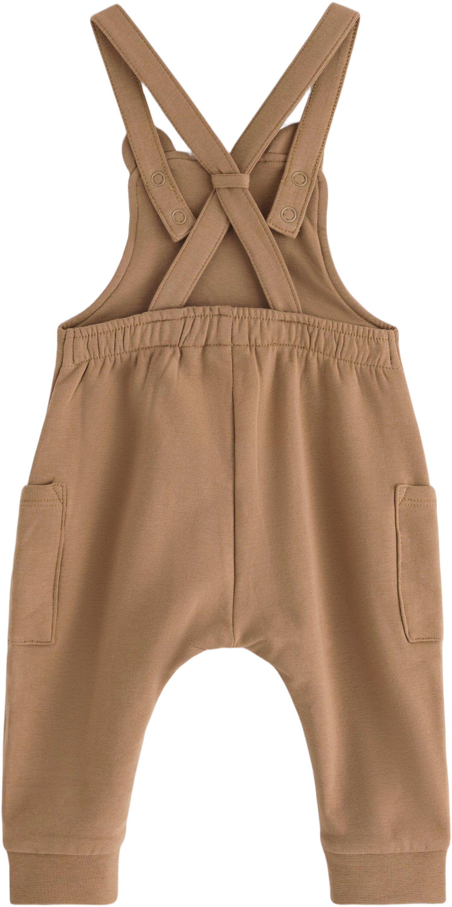 Comfy dungarees in cotton jersey wi