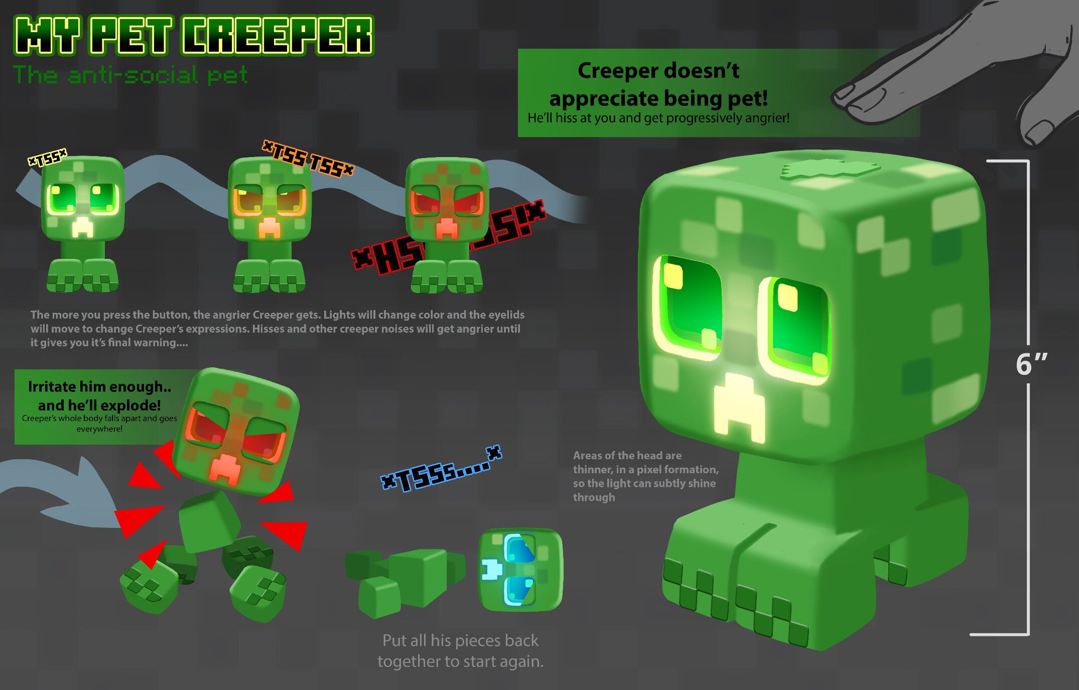 Minecraft My Pet Creeper