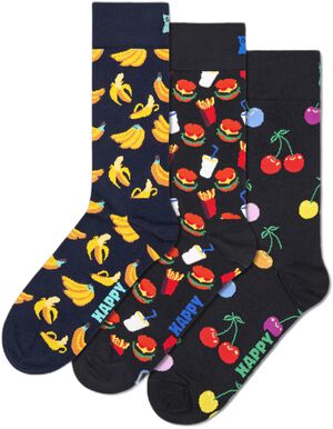 3-Pack Classic Banana Socks