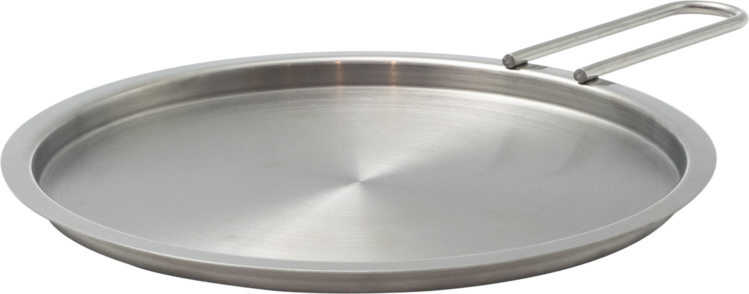 Tallerkenl&aring;g 20 cm rustfrit st&aring;l