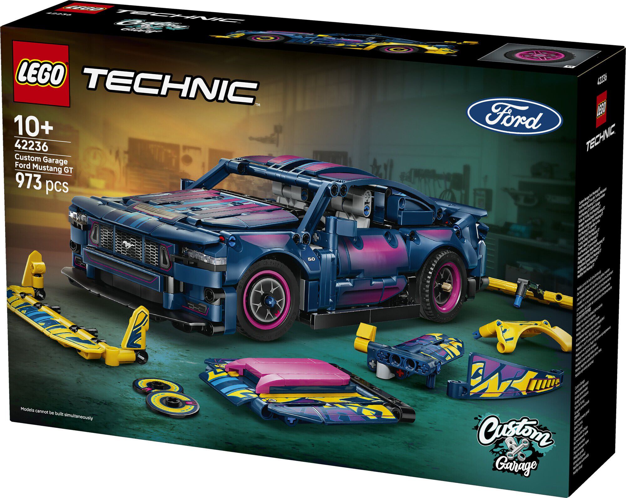 Specialdesignet Ford Mustang GT-bil 42236