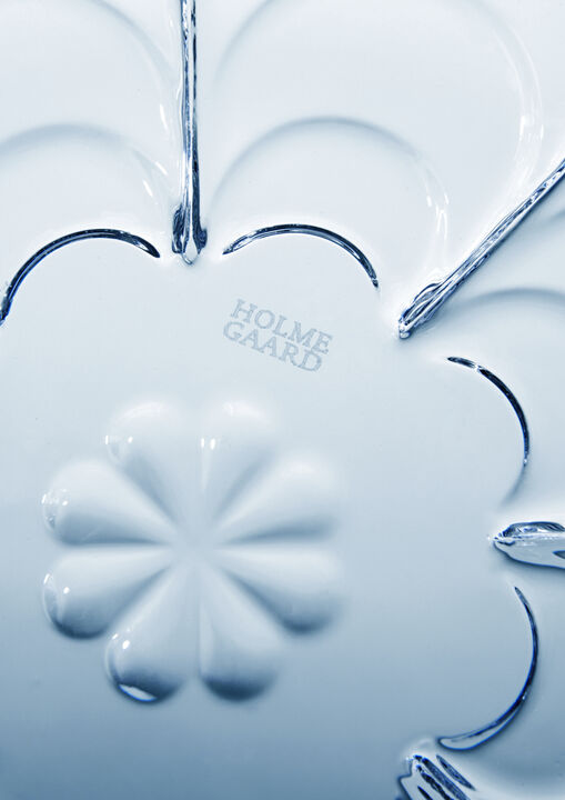 Lily Fyrfadsstage Ø7 cm blue iris