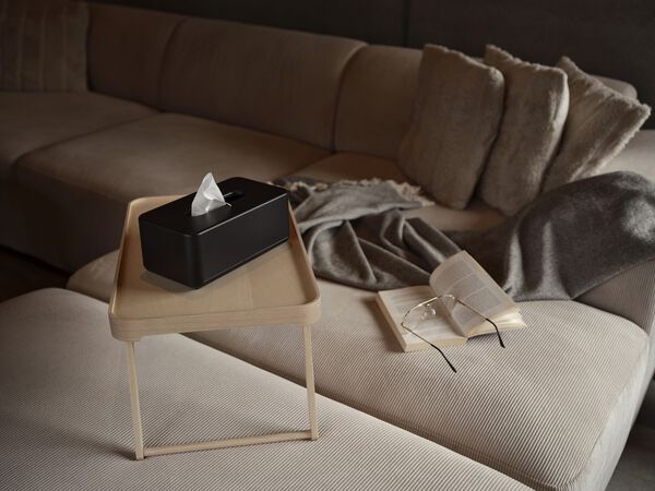 Serviettboks Ume 25,6 x 14 x 10,7 cm Black