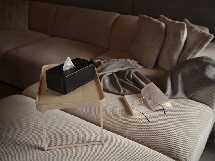 Serviettboks Ume 25,6 x 14 x 10,7 cm Black